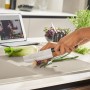 Villeroy & Boch Subway Style 45 Einbauspüle, Ablaufgarnitur mit Handbetätigung, Becken links - technische Ansicht
