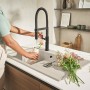 Villeroy & Boch Subway Style 45 Einbauspüle, Ablaufgarnitur mit Handbetätigung, Becken links - Detailansicht