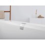 Villeroy & Boch Squaro Edge 12 Duo Badewanne 180 x 80 cm mit Profibox 2.0 Eck - technische Ansicht