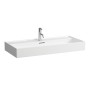 Vasque à poser LAUFEN Kartell 100 x 46 cm, avec 1 trou de robinet, avec trop-plein