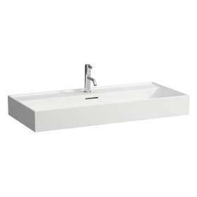 Vasque à poser LAUFEN Kartell 100 x 46 cm, avec 1 trou de robinet, avec trop-plein