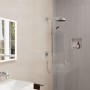 Ensemble de douche hansgrohe Rainfinity 130 avec 3 types de jets, barre de douche 90 cm, EcoSmart