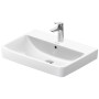 Lavabo meuble Duravit No. 1 65 cm, avec 1 trou de robinet et trop-plein - vue détaillée