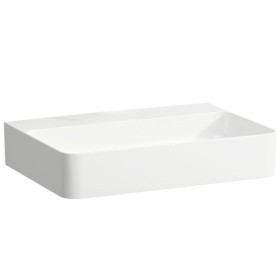 Lavabo encastrable LAUFEN Val 60 x 42 cm sans trou de robinet, sans trop-plein