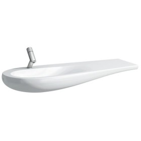 Évier encastrable LAUFEN Alessi 120 x 50 cm, avec trou pour robinet et tablette à droite