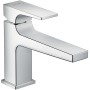 Miscelatore monocomando per lavabo hansgrohe Metropol 100 con leva e scarico Push-Open