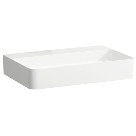 Vasque à poser LAUFEN Val 65 x 42 cm sans trou de robinet, sans trop-plein