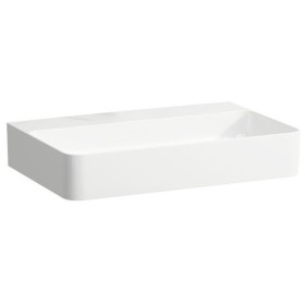 Vasque à poser LAUFEN Val 65 x 42 cm sans trou de robinet, sans trop-plein