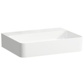 Lavabo encastrable LAUFEN Val, 55 x 42 cm sans trou de robinet ni trop-plein