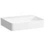 Vasque LAUFEN Val, encastrable 55 x 42 cm sans trou de robinet, sans trop-plein