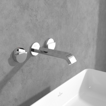 Ensemble de bec de robinet de lavabo Villeroy & Boch Dawn sans bonde