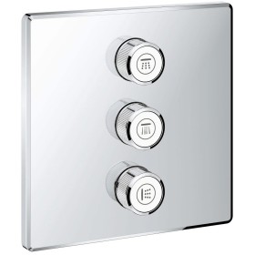 GROHE Grohtherm SmartControl Set de finition pour valve encastrée 3 voies, version carrée