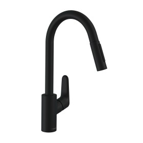 hansgrohe Focus M41 Miscelatore monocomando per cucina 240, doccetta estraibile, 2 getti