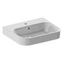 Vasque à poser Duravit Happy D.2 60 cm, avec 1 trou de robinet percé