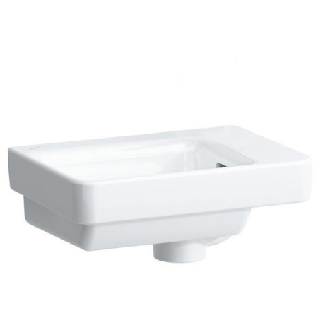 Lavabo à main LAUFEN PRO S 36 cm sans trou de robinet, avec trop-plein