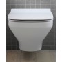 Duravit DuraStyle Wand-WC ohne Spülrand mit Durafix Befestigung - technische Ansicht