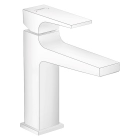 hansgrohe Metropol Einhebel-Waschtischmischer 110 mit Hebelgriff und Push-Open Ablaufgarnitur