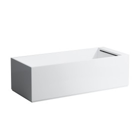 Baignoire rectangulaire autoportante LAUFEN Kartell 176 x 76 cm