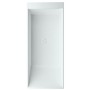 Baignoire rectangulaire autoportante LAUFEN Kartell 176 x 76 cm - vue détaillée