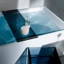 Baignoire rectangulaire autoportante LAUFEN Kartell 176 x 76 cm - photo produit