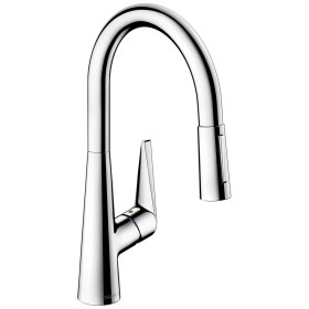 hansgrohe Talis M51 Miscelatore monocomando da cucina 200, doccetta estraibile, 2 getti