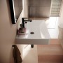 hansgrohe Xanuia Q Lavabo 700/480 con foro per rubinetto senza troppo pieno, SmartClean - immagine prodotto