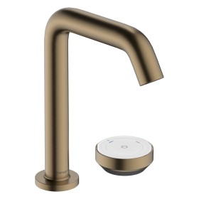 Rubinetto per lavabo hansgrohe Tecturis S a 2 fori 150 CoolStart con tappo