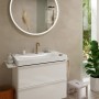 Rubinetto per lavabo hansgrohe Tecturis S a 2 fori 150 CoolStart con tappo - vista dettagliata