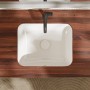 Lavabo sottopiano hansgrohe Xuniva Q 45x35 cm, con troppo pieno