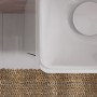 Lavabo d'appoggio in ceramica hansgrohe Xelu Q 50 x 48 cm satinato, senza foro per rubinetto