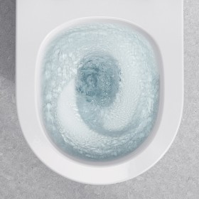 LAUFEN Kartell WC suspendu sans bride, SilentFlush, EasyFit