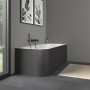 Duravit Happy D.2 Plus Badewanne 180 x 80 cm, mit angeformter Acrylverkleidung - Produktansicht