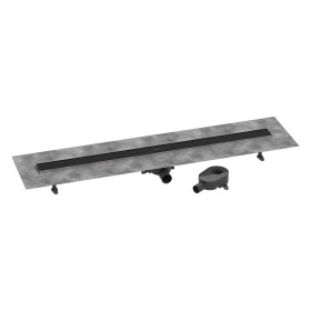 hansgrohe RainDrain Go Komplettset Duschrinne 1200 rückseitig befliesbar für Standard-/flache