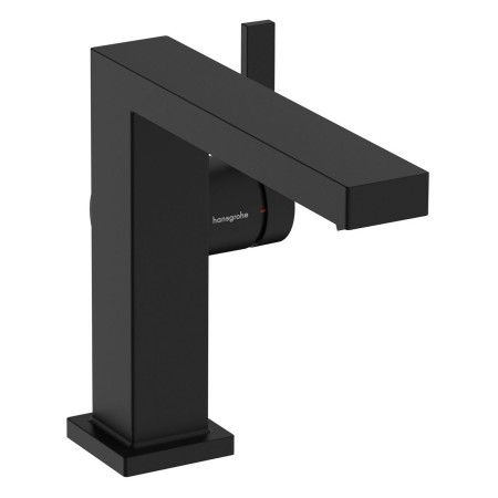 Rubinetto monocomando per lavabo hansgrohe Tecturis E 110 Fine CoolStart con scarico Push-Open
