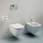 LAUFEN LUA Wandbidet - technische Ansicht