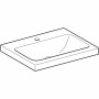 Vasque Geberit iCon Light 60 cm avec trou de robinet au milieu, sans trop-plein - vue détaillée