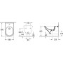 Villeroy & Boch O.novo Bidet, suspendu