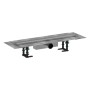 Ensemble complet de caniveau de douche hansgrohe RainDrain Compact 60 cm pour installation standard