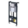 Duravit DuraSystem WC-Element, Hygienespülung integriert, pulverbeschichtet