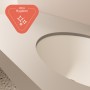 VitrA S20 Unterbauwaschtisch oval 47 x 38 cm - Produktansicht
