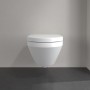 Villeroy & Boch Architectura WC sospeso senza bordo, AntiBac e CeramicPlus - vista tecnica