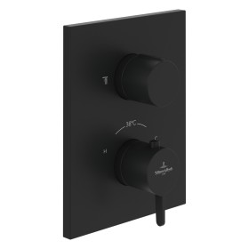 Thermostat encastré Villeroy & Boch Conum avec régulation des quantités bidirectionnelle