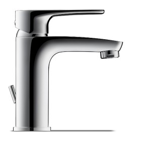 Mitigeur de lavabo monocommande Duravit B.1 S, avec bonde à tirette
