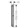 hansgrohe ShowerSelect Comfort Q Ventil Unterputz für 3 Verbraucher - Produktansicht