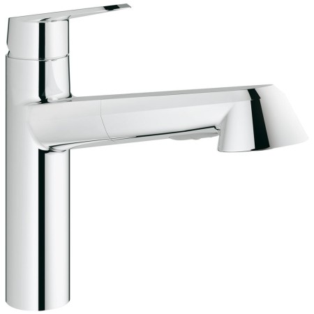 Rubinetto monocomando GROHE Eurodisc C con doccetta estraibile