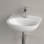 Villeroy & Boch O.novo Handwaschbecken 45 x 36 cm, ohne Überlauf - technische Ansicht