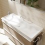 Lavabo hansgrohe Xelu Q 120 x 48 cm grezzo, con 1 foro per rubinetto - vista tecnica
