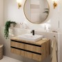 Miscelatore monocomando per lavabo hansgrohe Vernis Blend 100 CoolStart, con scarico a pressione - immagine prodotto