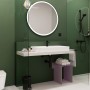 Miscelatore monocomando per lavabo hansgrohe Vernis Blend 100 CoolStart, con scarico a pressione - vista dettagliata