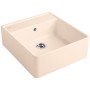 Évier simple en pierre Villeroy & Boch, bonde avec commande excentrée - vue détaillée